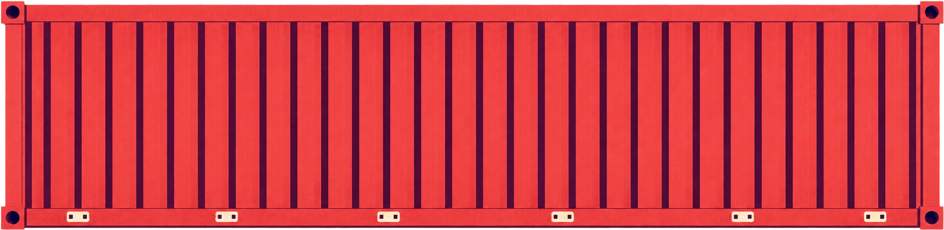 A shipping container.
