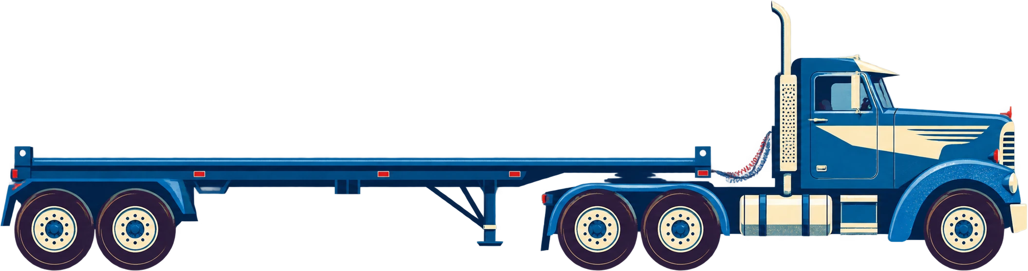 A freight truck.